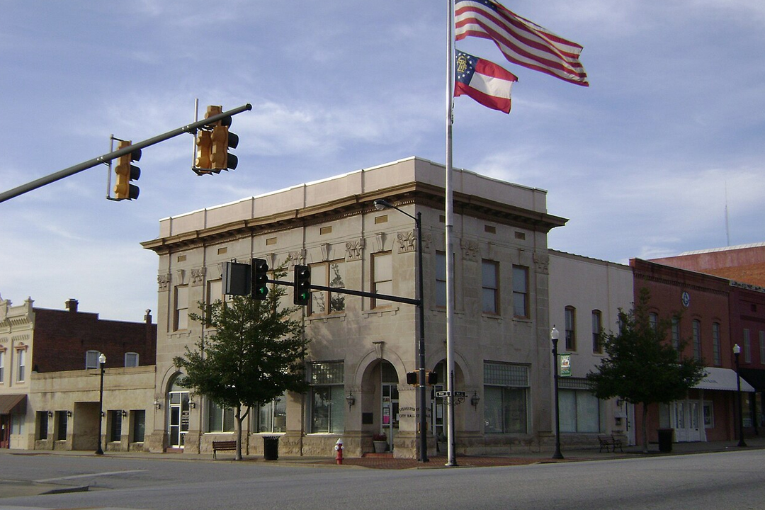 Aerial View of Sylvester, GA